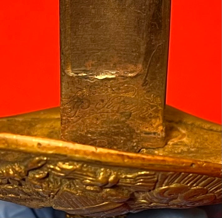 U.S. M1830 Officer's Eagle Head Pommel Sword P. Knecht