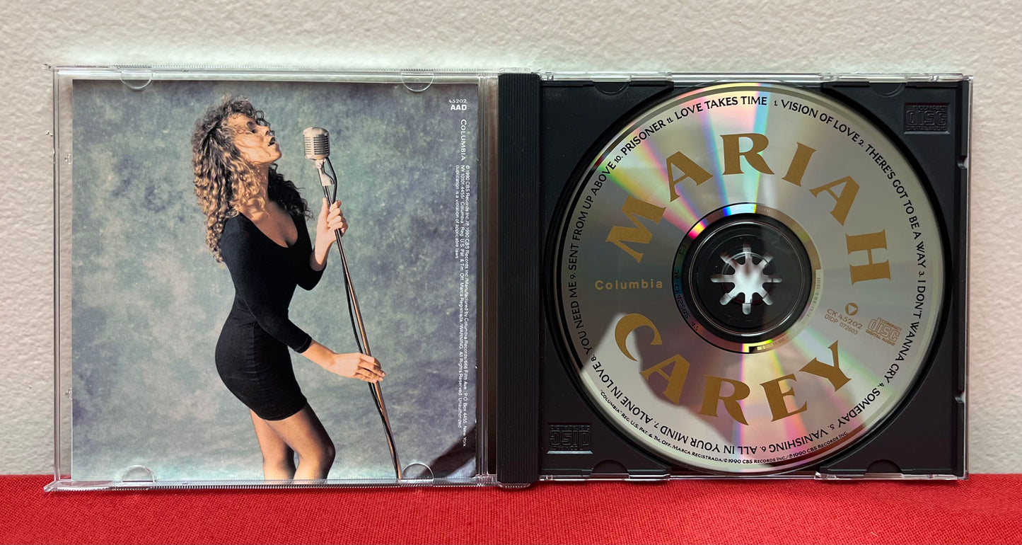 Mariah Carey - Hand Signed CD Insert Self-Titled 1990