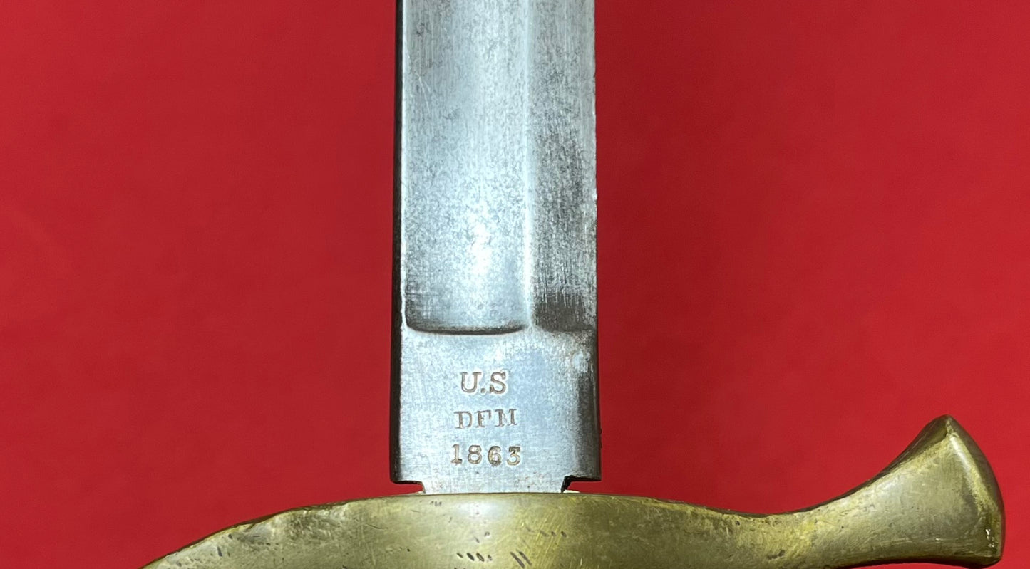 M1840 MUSICIAN’S SWORD BY EMERSON & SILVER DATED 1863 - Civil War Era