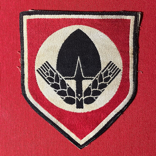 Authentic WW2 German RAD Sports Shirt (Large Size) Insignia Patch