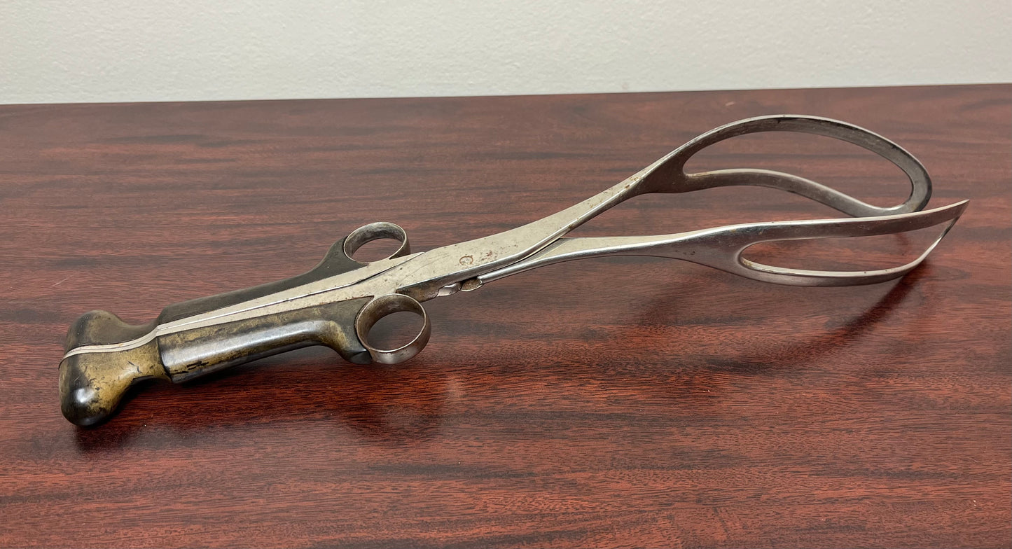 C.1848 OBSTETRICAL BIRTHING FORCEPS BEDFORDS - ANTIQUE MEDICAL (CIVIL WAR ERA) #11