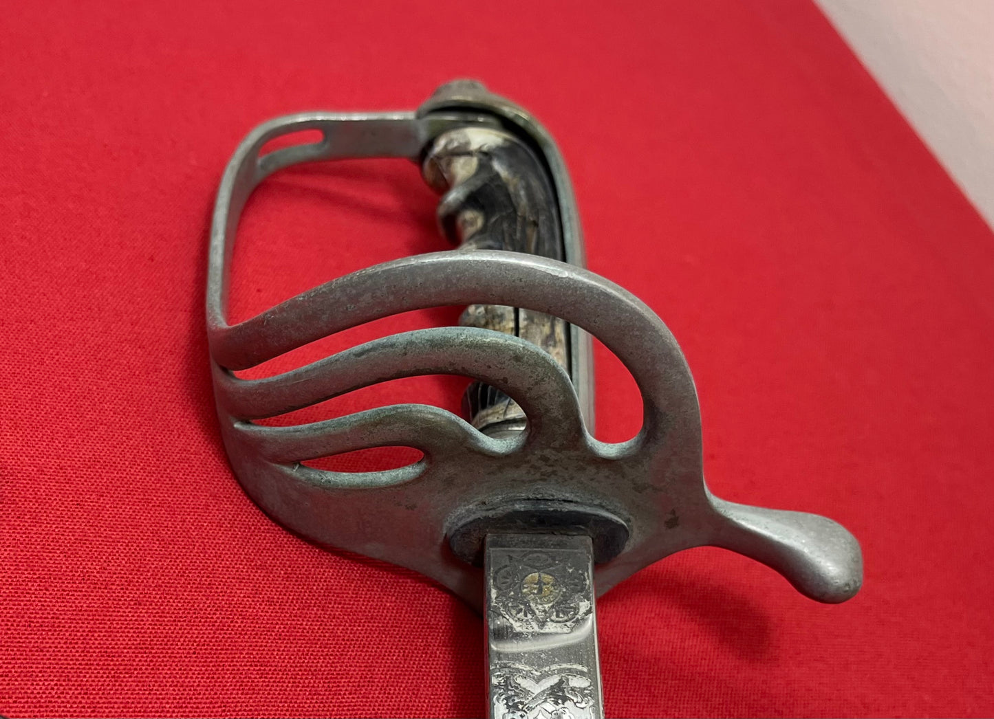 1969-1970 Dedicated & Engraved Sword Belonging to 1st Lieutenant Michael T. Noyes - 1st Battalion, 32d Armor