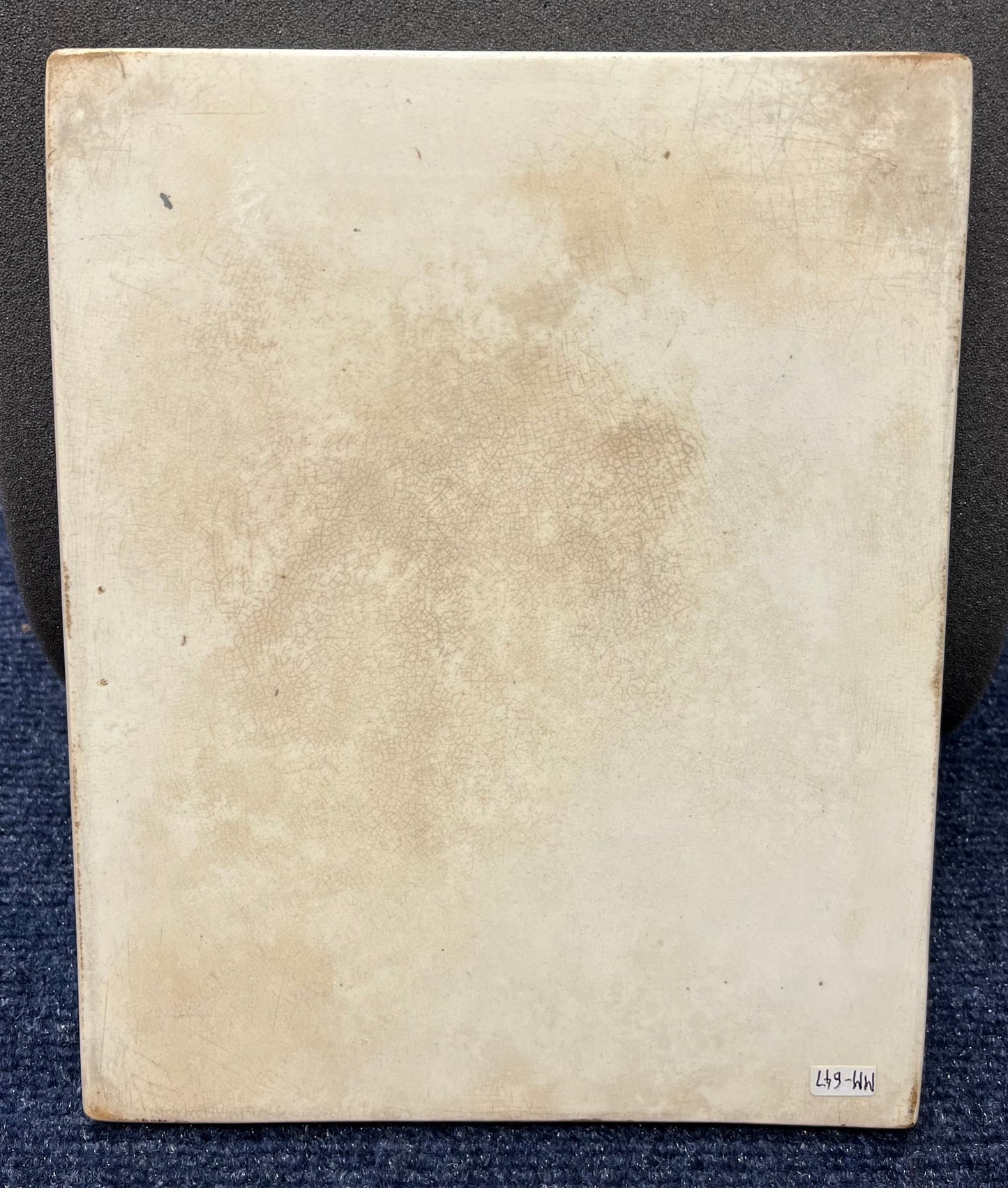 1773-1830 Ironstone
Chemists Apothecary Pill Tile/Slab by Mander & Weaver of Wolverhampton, England