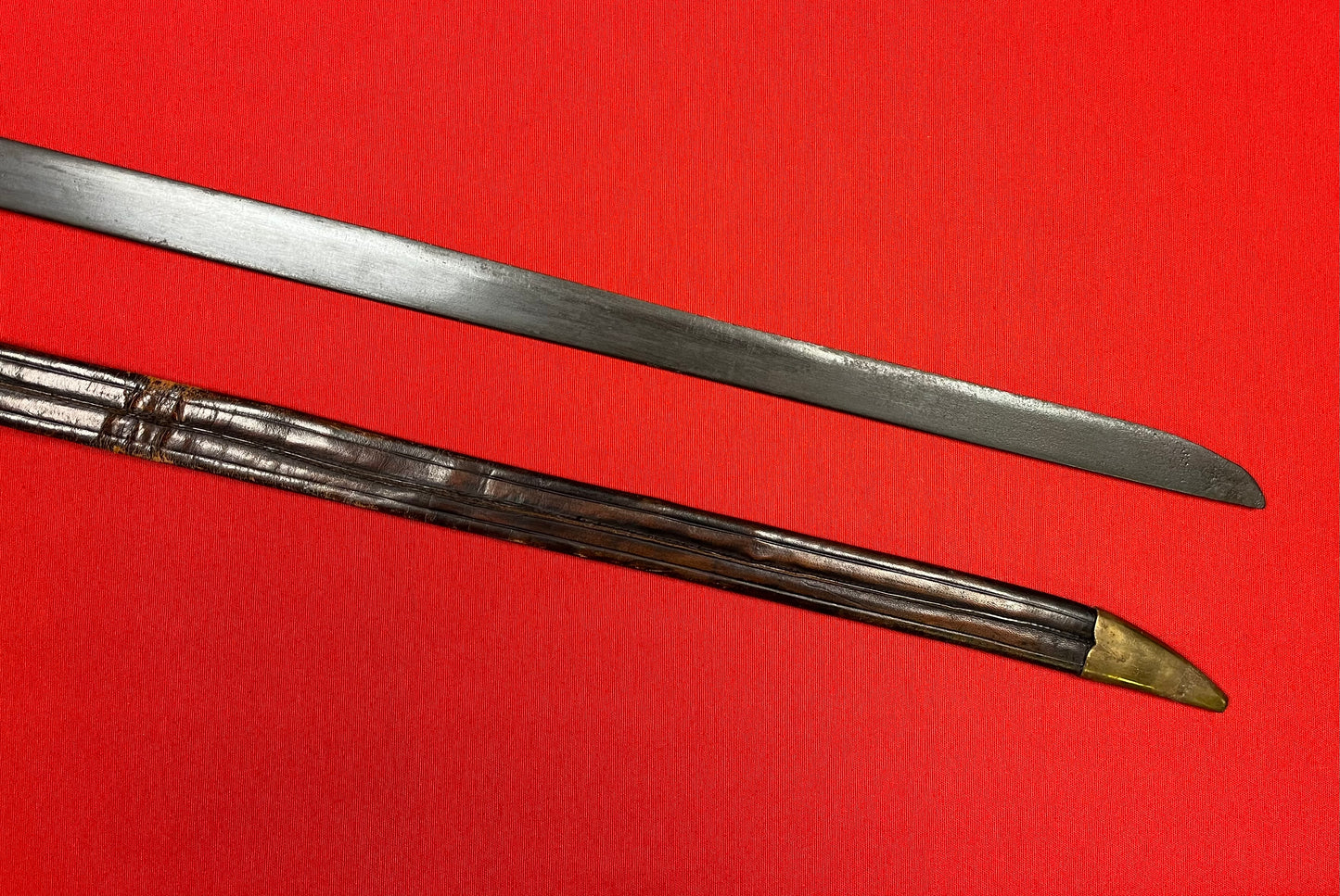 Original Spanish Officers Eagle Head Machete/Sword - Spanish American War 1898