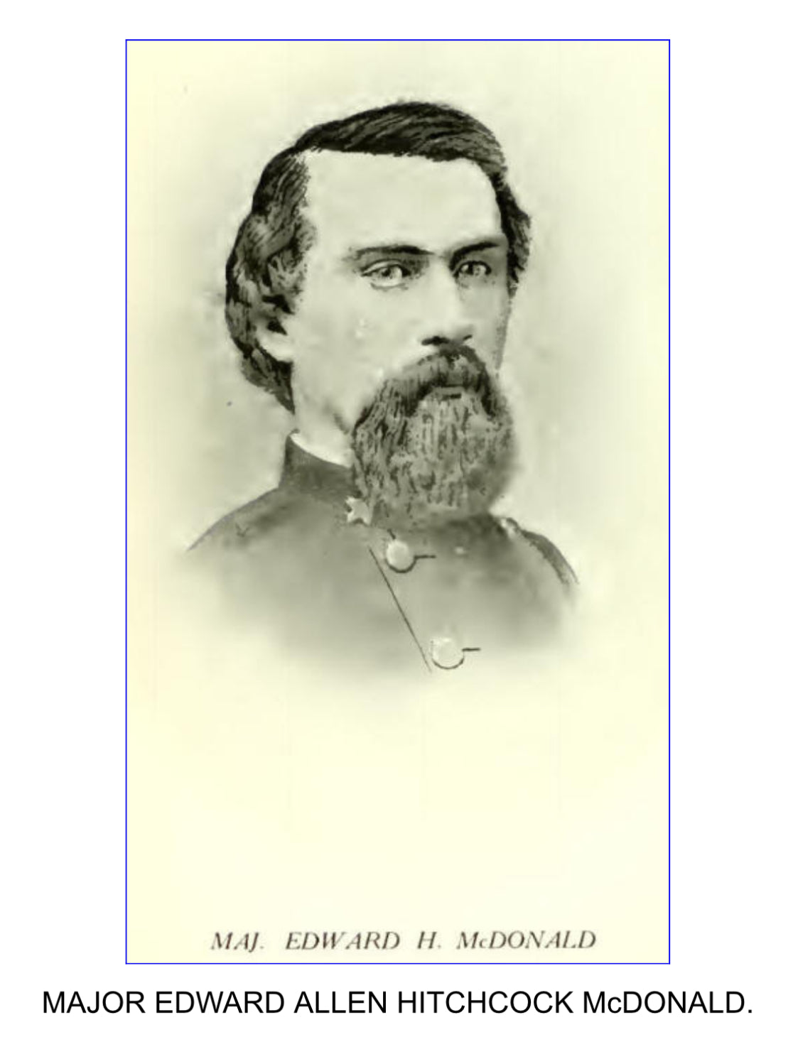 Civil War Bible Personally Owned by Maj. Edward H. McDonald of the 11TH VA C.S.A. - Gettysburg & Antietam