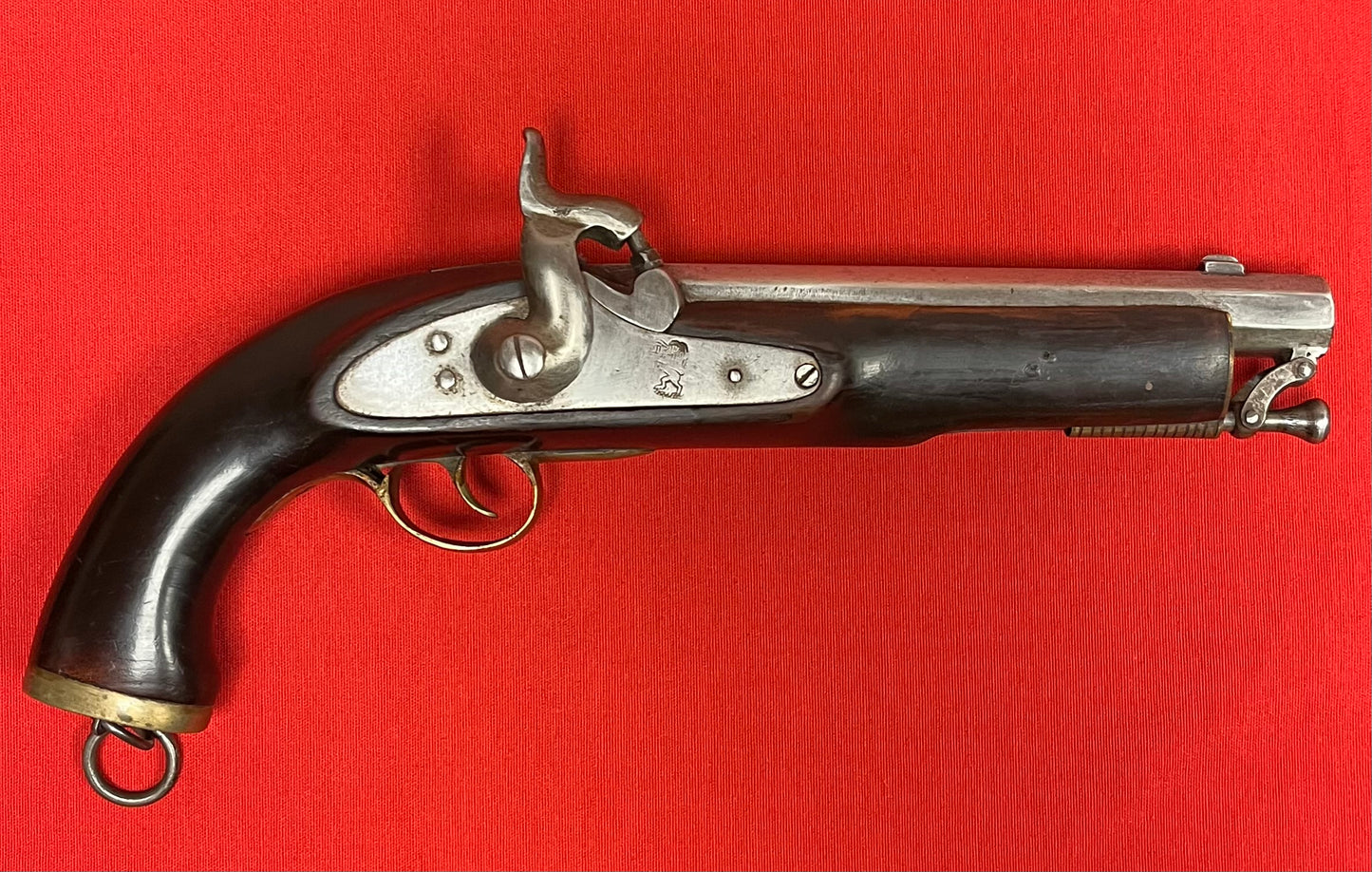Original British East India Company Model 1843 Percussion Cavalry Horse Pistol