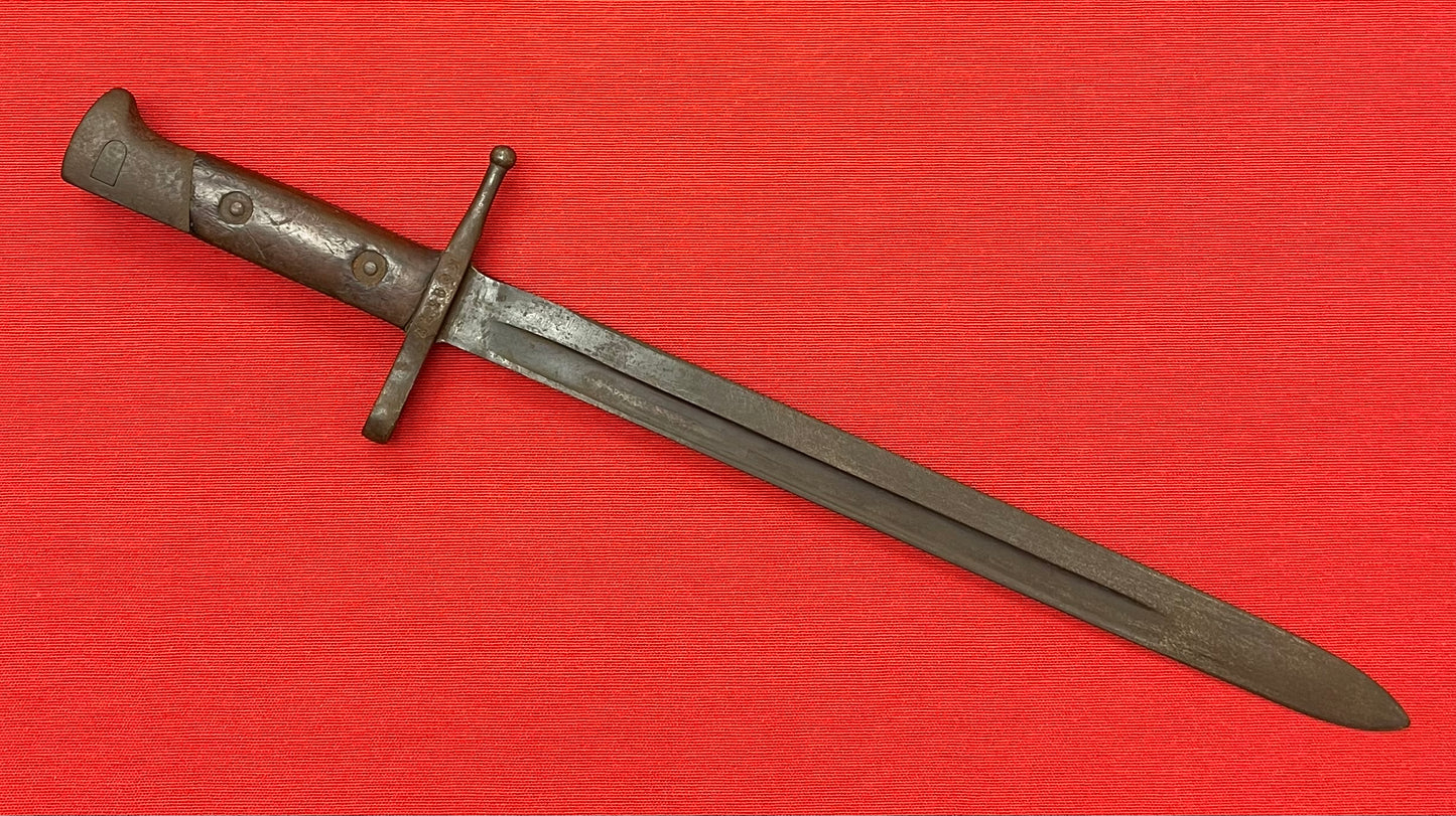 WW1 / WWII M1891 Italian Carcano Rifle Bayonet - Terni