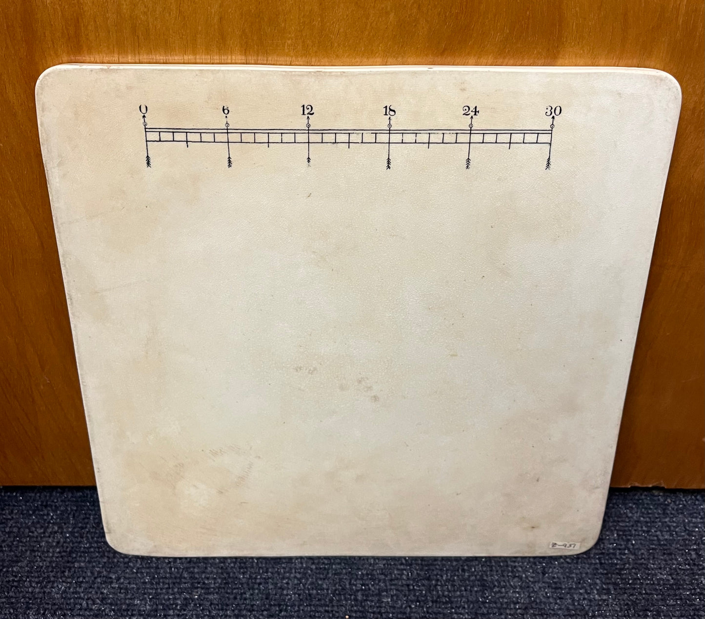 19th Century Pharmacist Chemist Apothecary Pill Tile Slab Ironstone #2