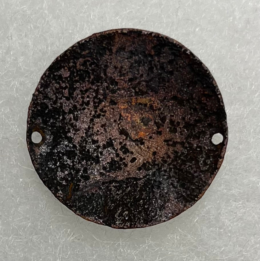 Original WWII Chinese National Revolutionary Army KMT Enameled Cap Badge - Kuomintang
