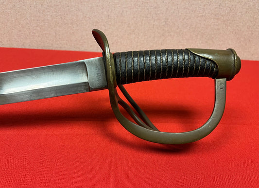 Authentic M1840 U.S. Civil War "Wrist Breaker" Heavy Cavalry Saber/Sword by W. Clauberg Solingen