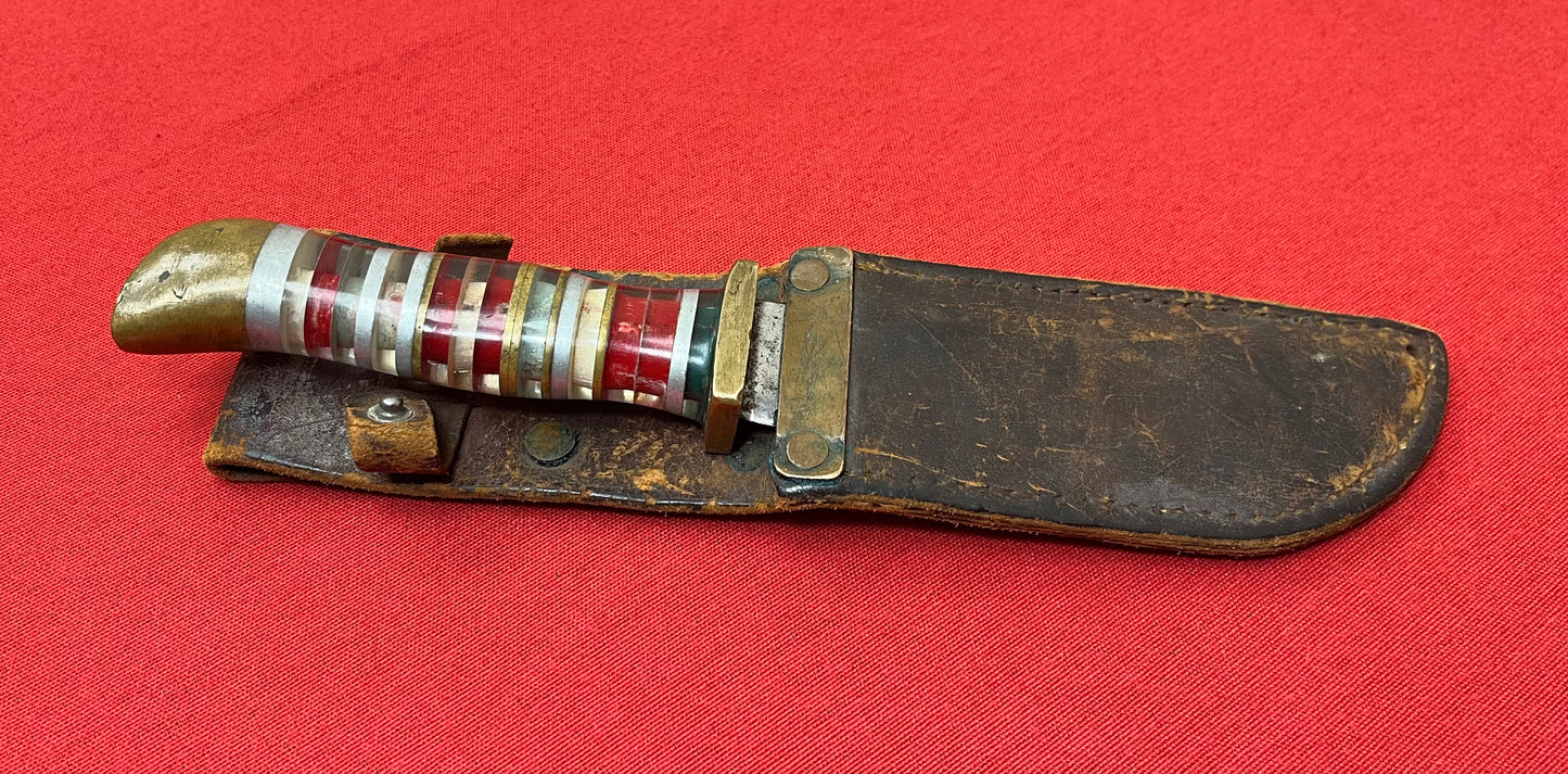 WW2 U.S. Fighting Knife "Bowie Style" Theater Made #1