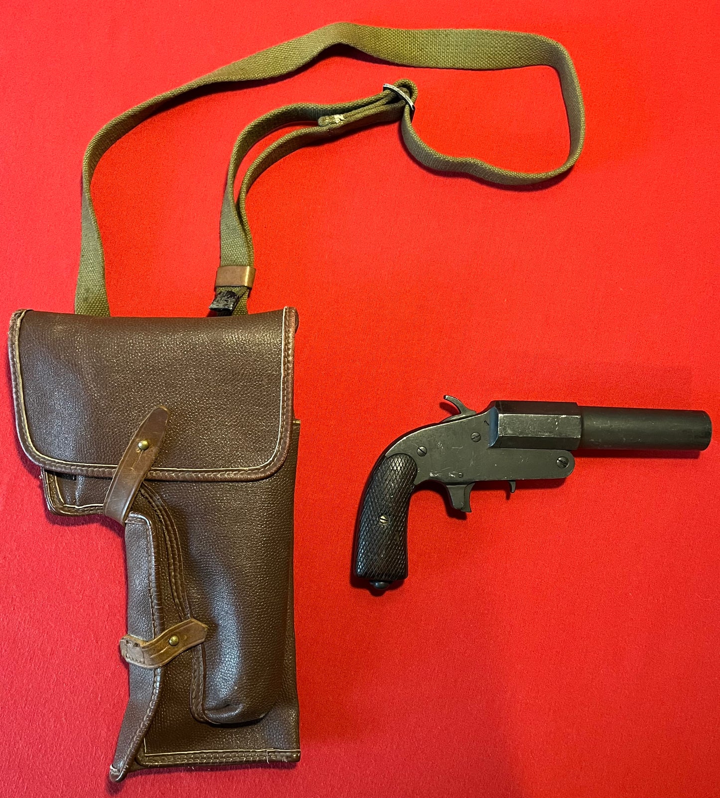 SCARCE WW2 M1930 Russian  Signal / Flare Pistol (Documented)
