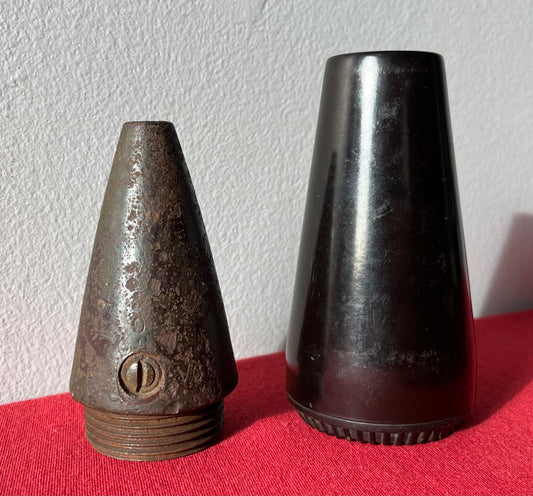 WW11 German AZ23 Fuze & Transit Case for Flak 88 Round (Inert)