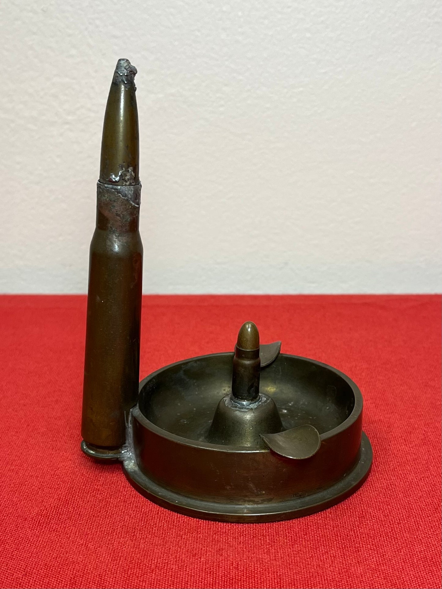 WWII JAPANESE ARTILLERY SHELL (TRENCH ART) ASHTRAY