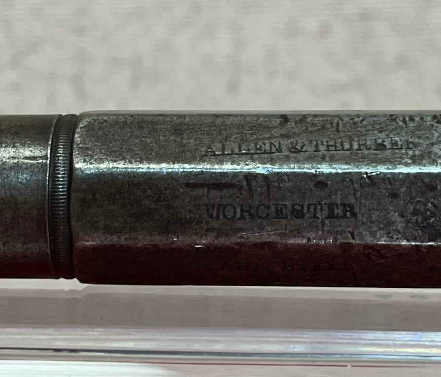 1850’s ALLEN & THURBER PERCUSSION BOOT PISTOL .36 CAL WORCESTER,MA / CIVIL WAR ERA