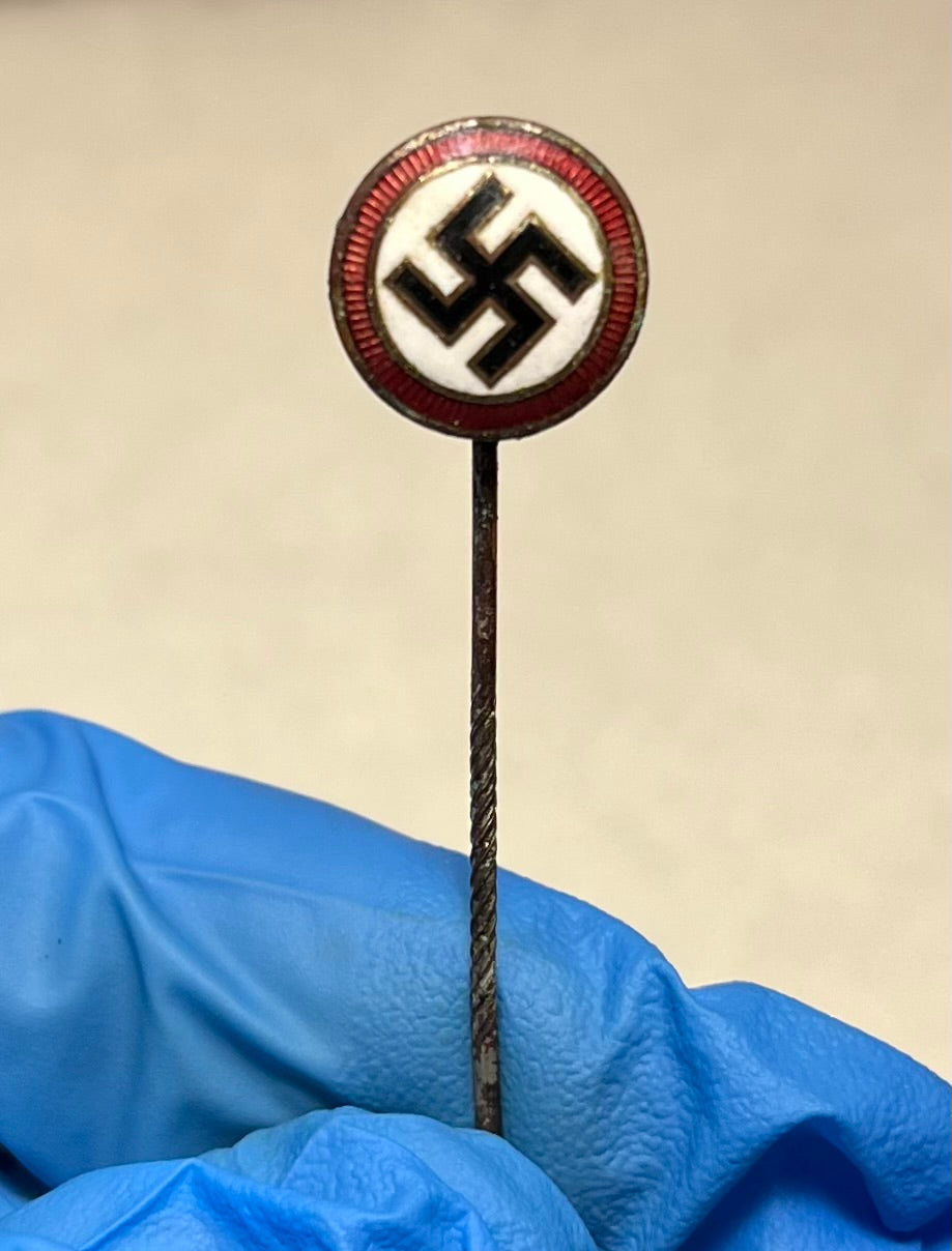 WW2 German Early NSDAP Supporter Enamel Stickpin