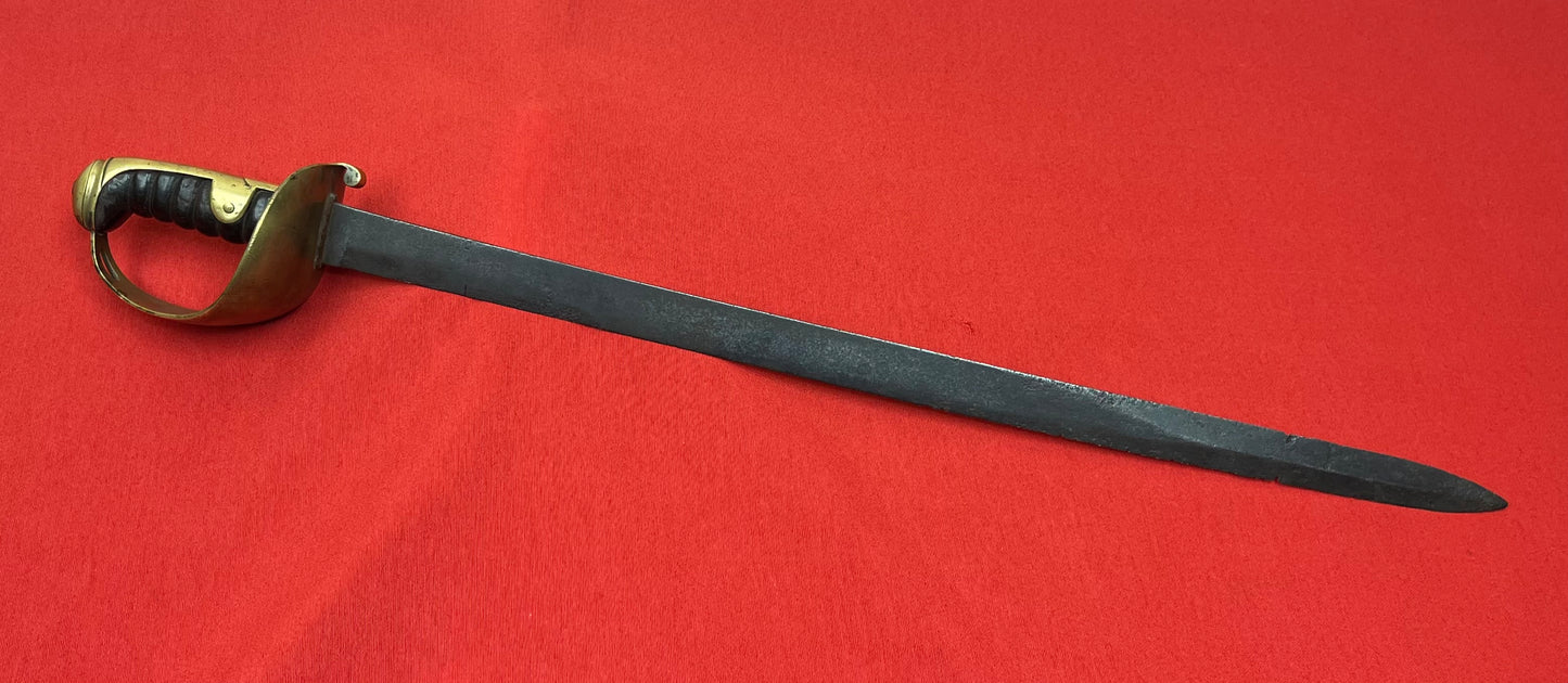 19th Century European Naval Boarding Cutlass-Sword