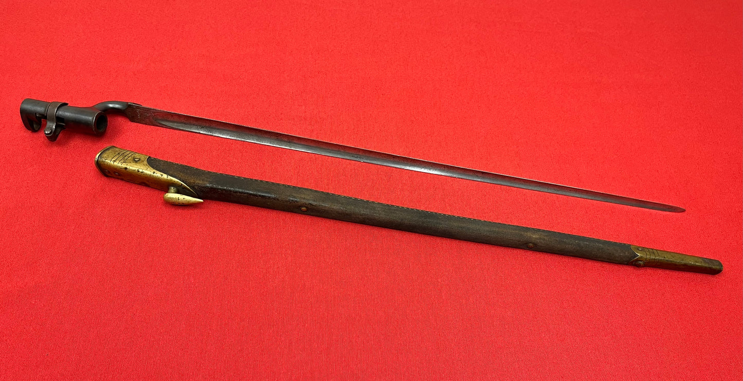PRE-WW1 British Model 1895
Martini-Enfield .303 Rifle
Bayonet w/ Scabbard