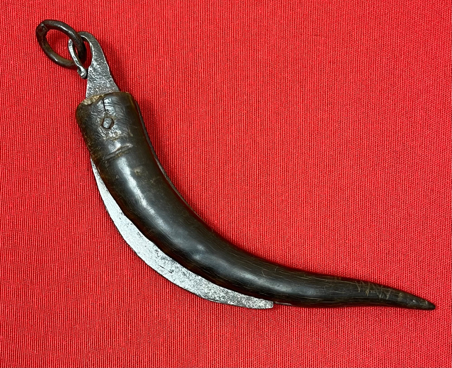 Pre-Civil War Folding Knife W/ Horn Handle