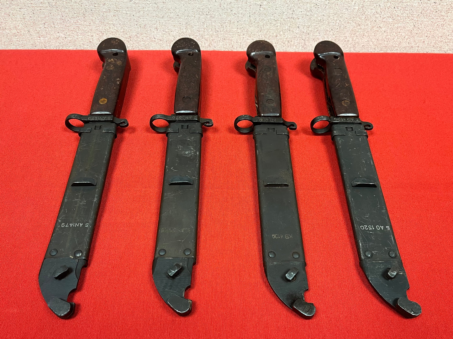 Authentic Romanian AKM-AK47 Bayonet & Scabbard / Fighting Knife-Cold War Era