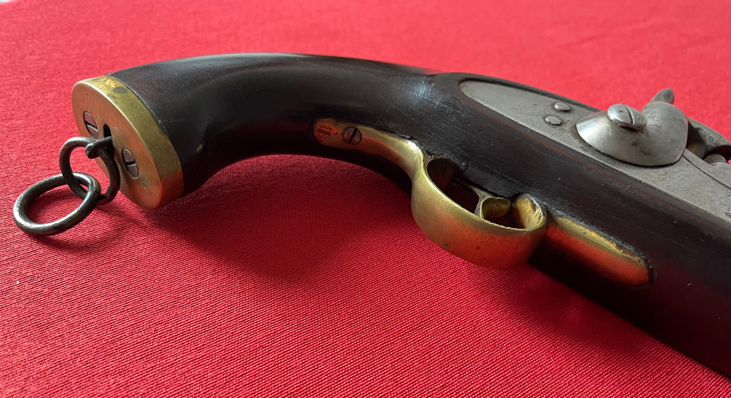 Original British East India Company Model 1843 Percussion Cavalry Horse Pistol