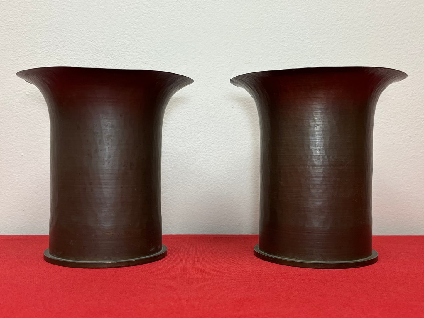 WW2 JAPANESE 170MM ARTILLERY SHELL (TRENCH ART) VASES/PLANTERS - LARGE