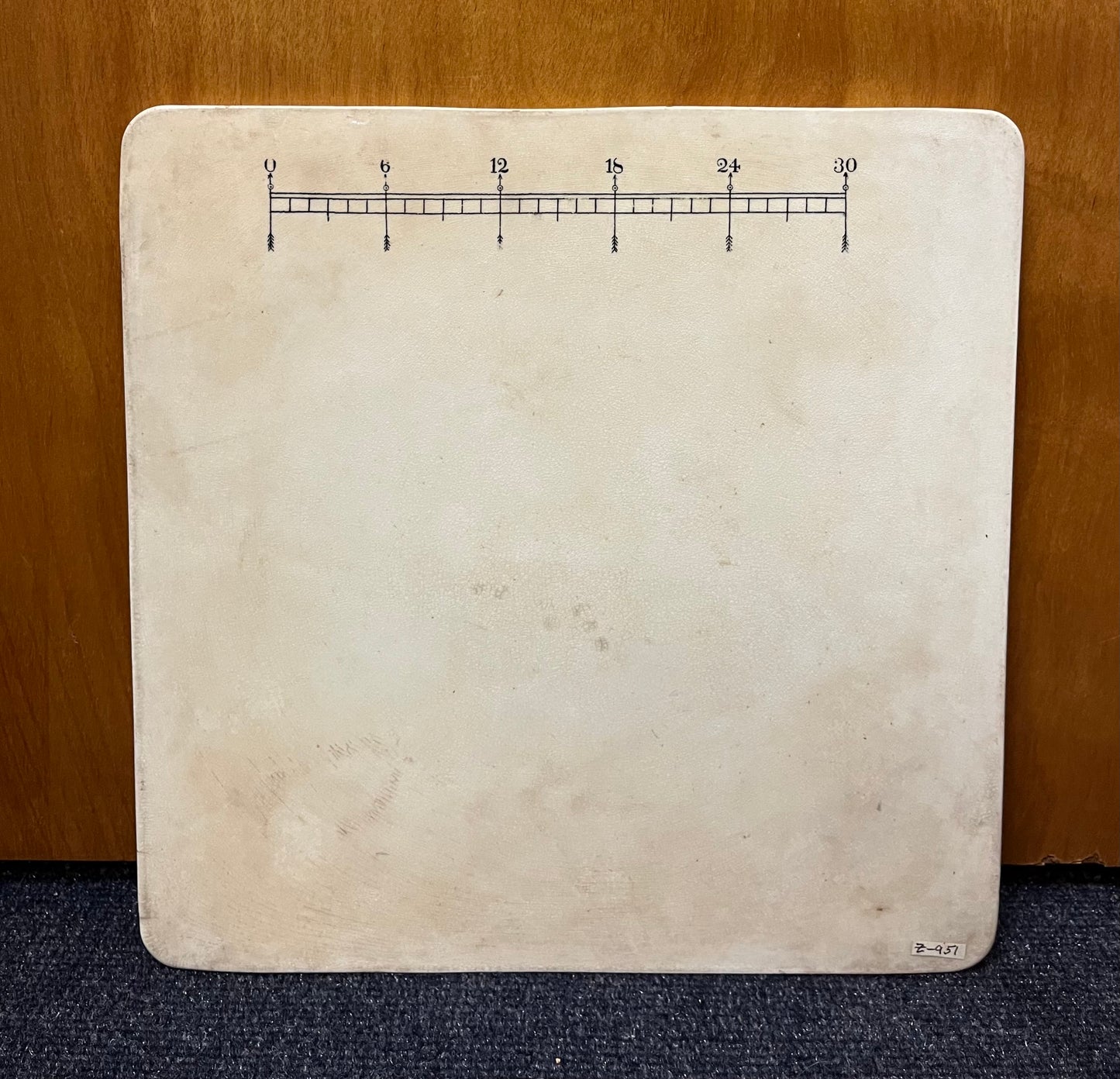 19th Century Pharmacist Chemist Apothecary Pill Tile Slab Ironstone #2