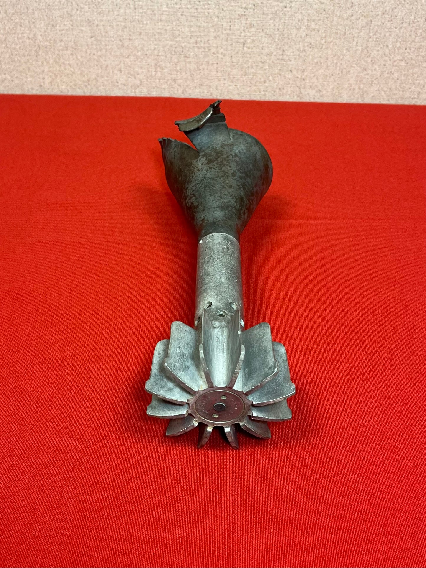 WW2 M34 Chemical Mortar Round Shrapnel Half - Dated 1942