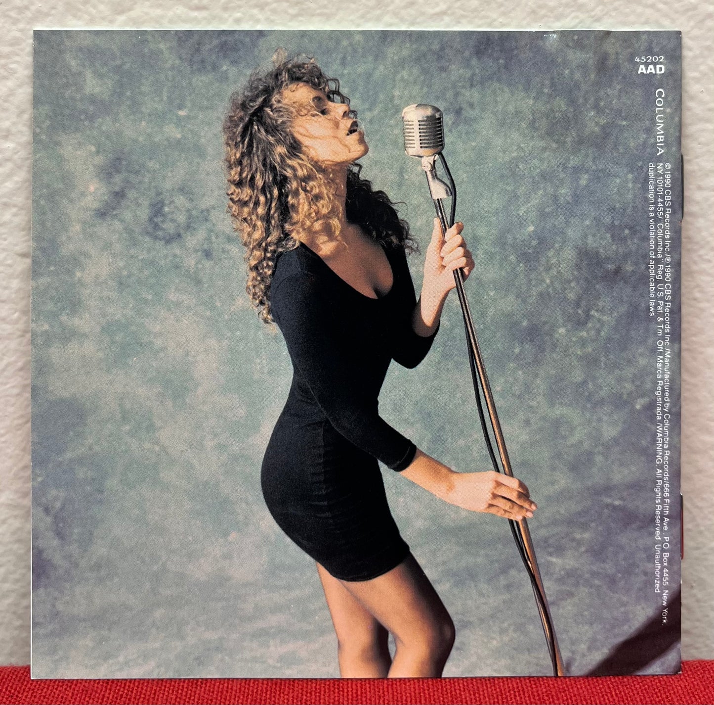 Mariah Carey - Hand Signed CD Insert Self-Titled 1990