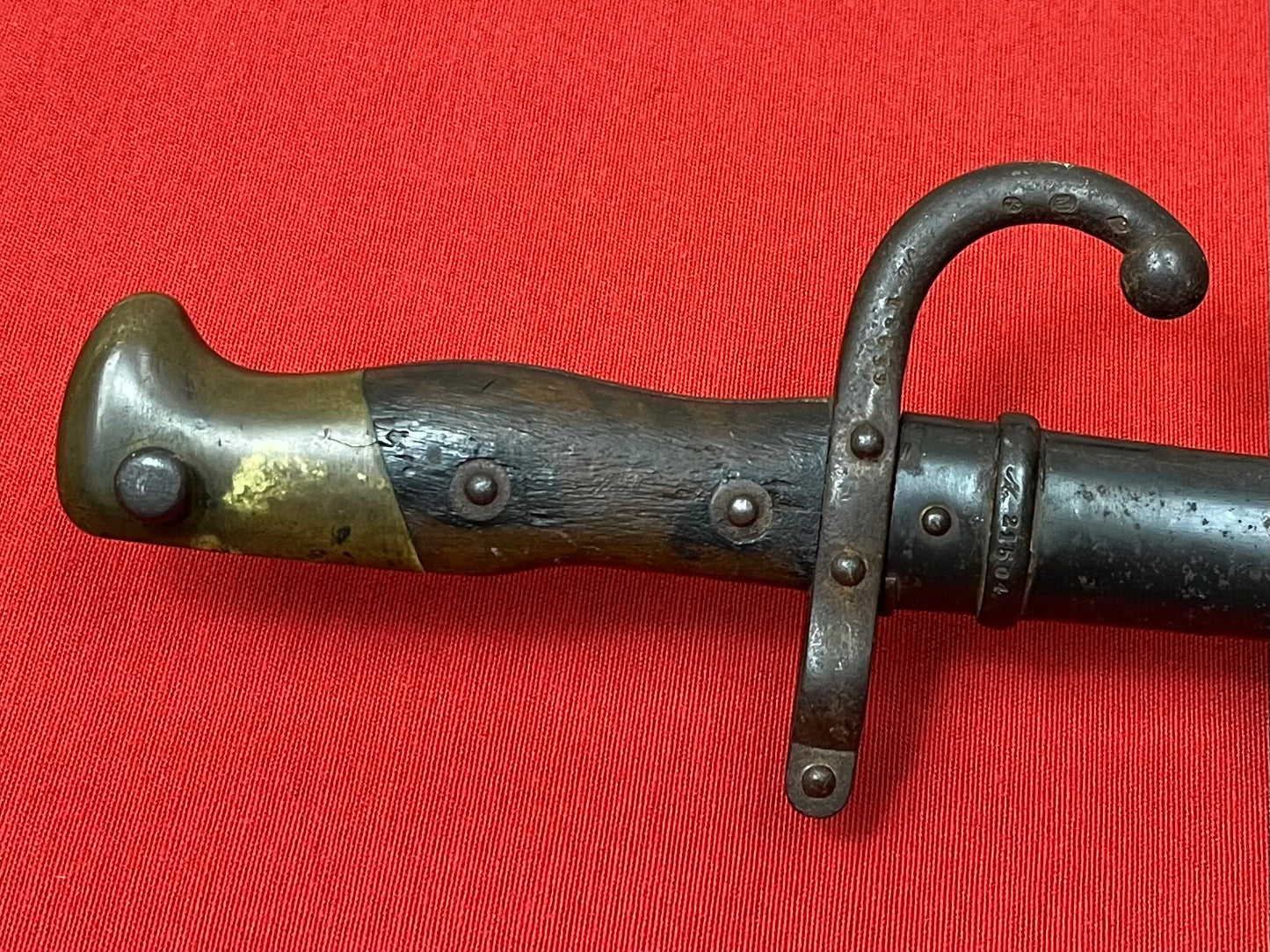 M1874 French Gras Bayonet Dated 1877