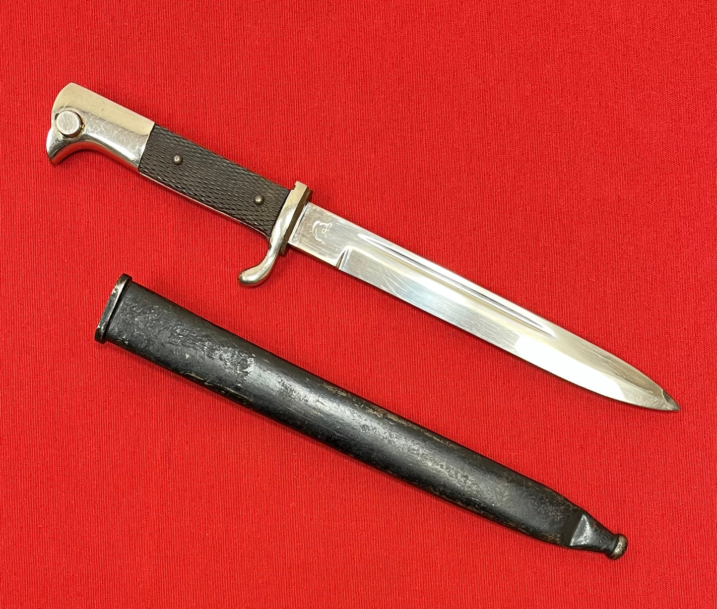 WW2 German K98 Mauser Dress/Parade Bayonet & Scabbard