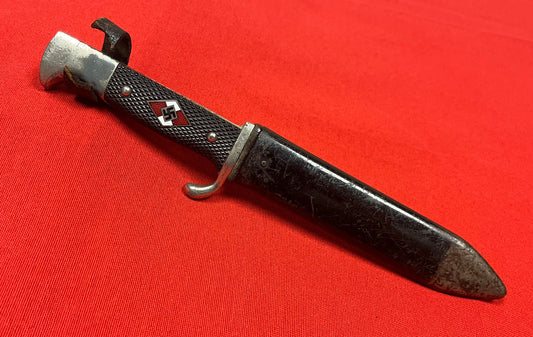 Authentic WW2 Era German HJ Hitler Youth Knife by Carl Eickhorn