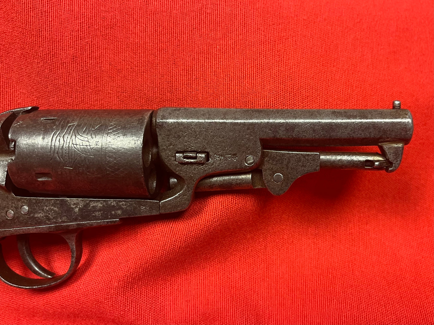 1851 Colt Navy Revolver Belgian Manufactured W/ Patent Acceptance - Civil War Era