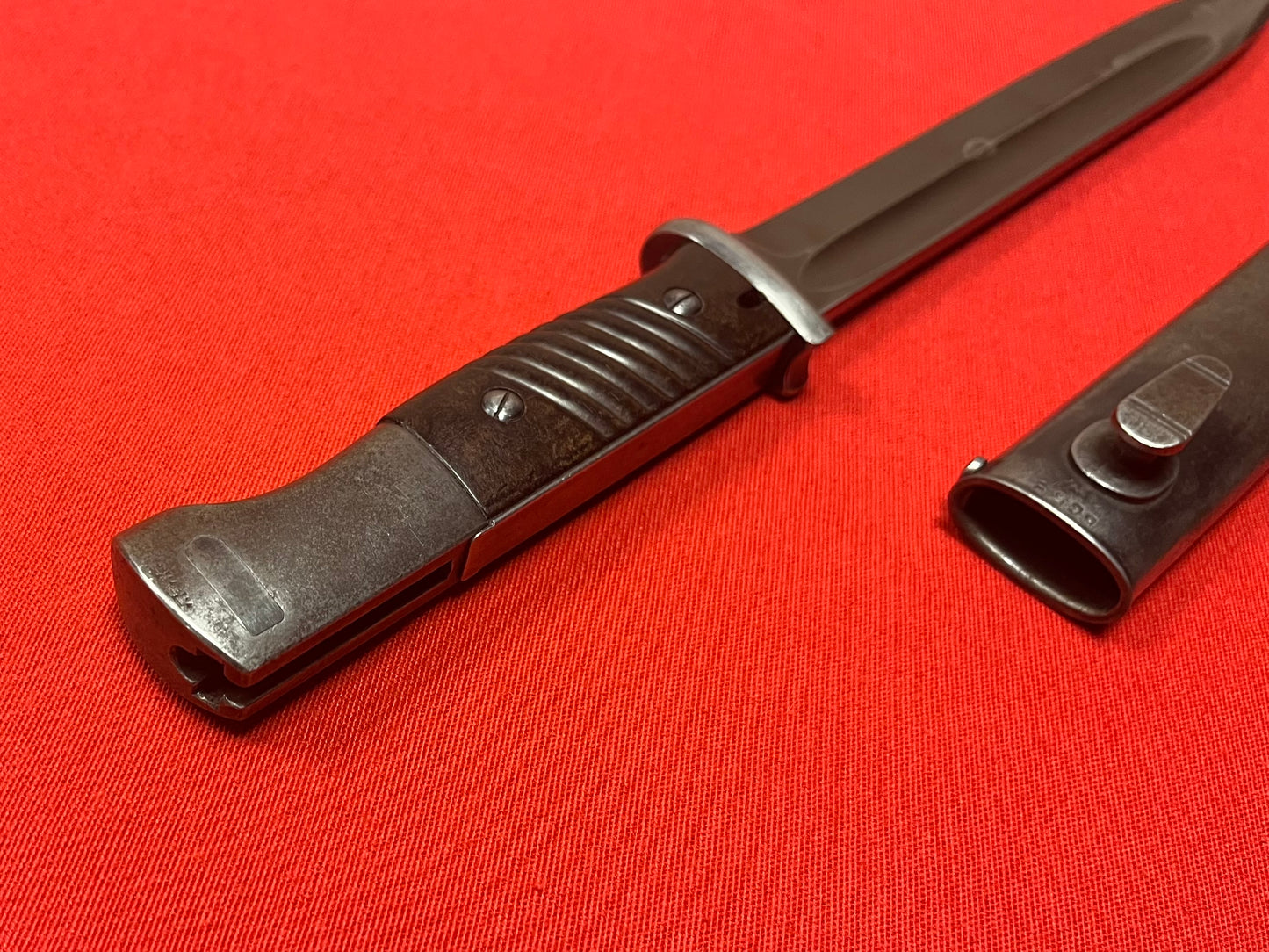 WW2 WWII German K98 Mauser Bayonet by E.U.F HORSTER 1940