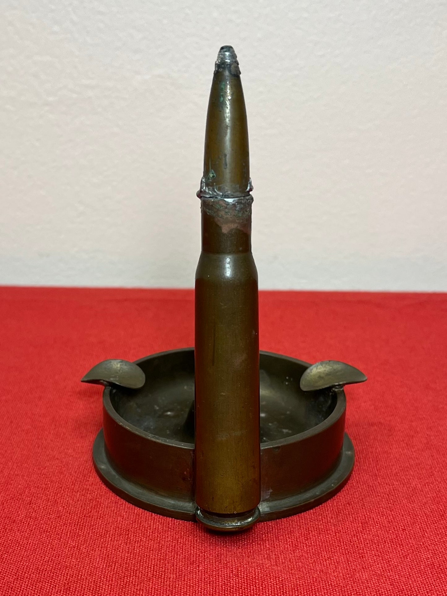 WWII JAPANESE ARTILLERY SHELL (TRENCH ART) ASHTRAY
