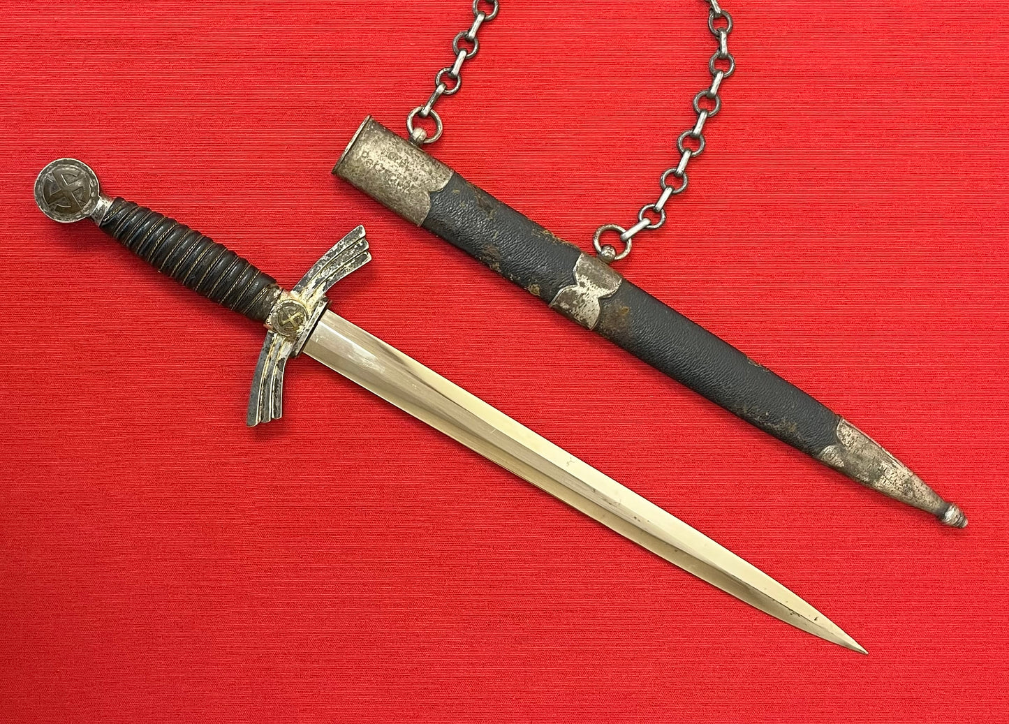 WWII German 1st Model Luftwaffe Dagger Personally Owned & Name Engraved to "Pilot" Horst Petzschler JG 31 & 51