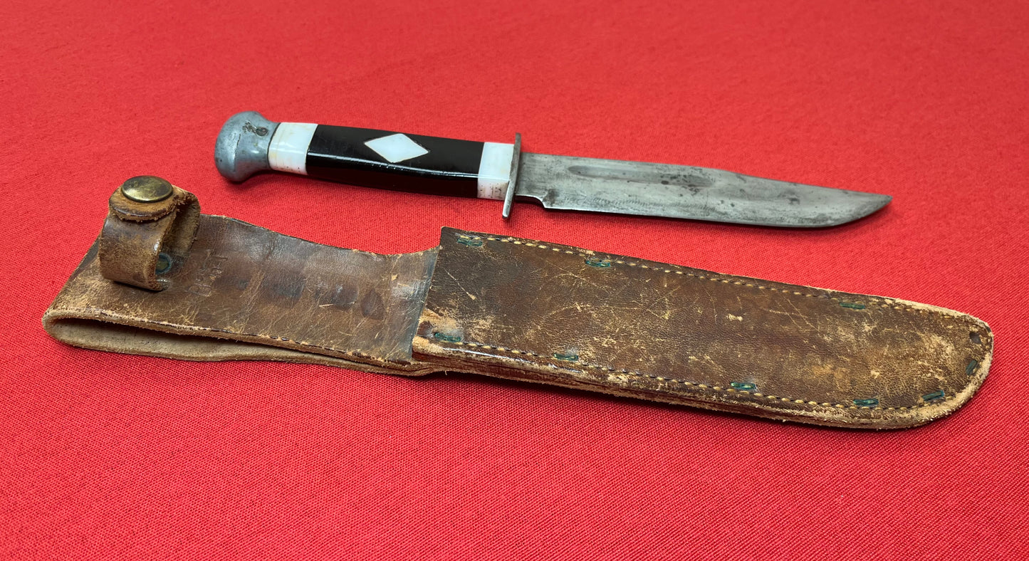 WW2 U.S. Fighting Knife "Trench-Art" Theater Made #4