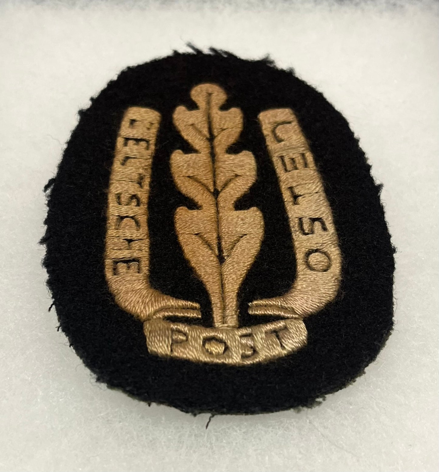 WW2 WWll German “Deutsche Post Osten" German Postal Workers Patch 1939 Poland