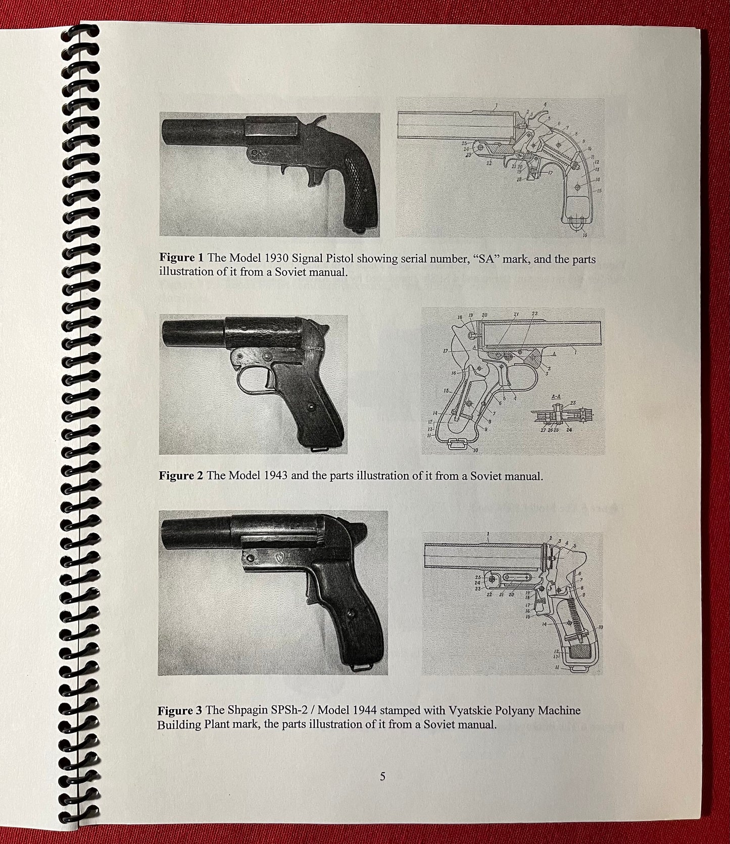 WW2 M1944 Russian Signal / Flare Pistol Model 1944 - Spsh2 (Documented)