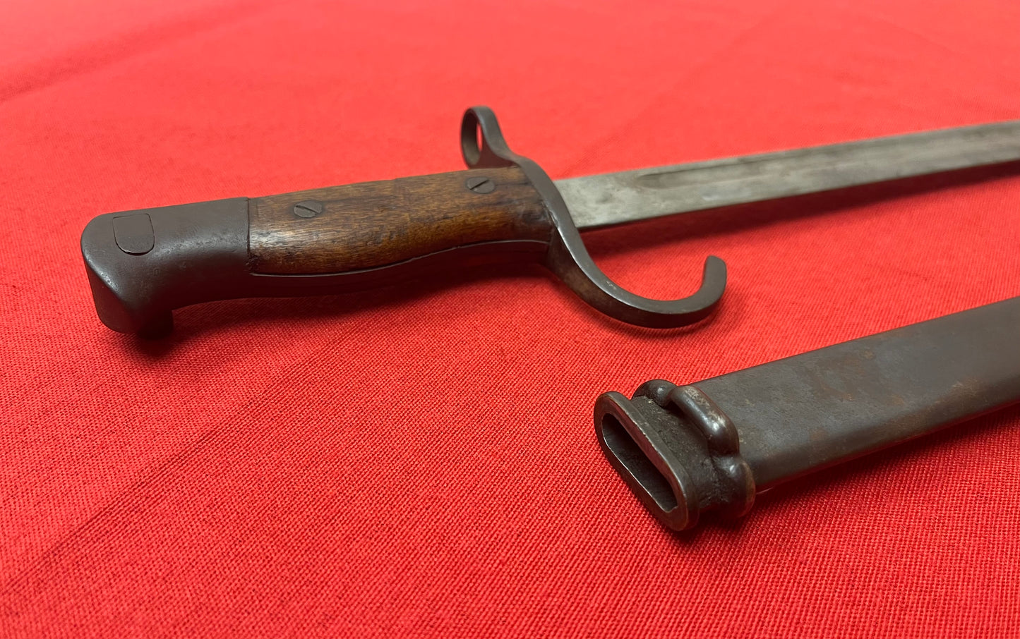 WW2 Japanese Arisaka Type 30 Bayonet & Scabbard / Training