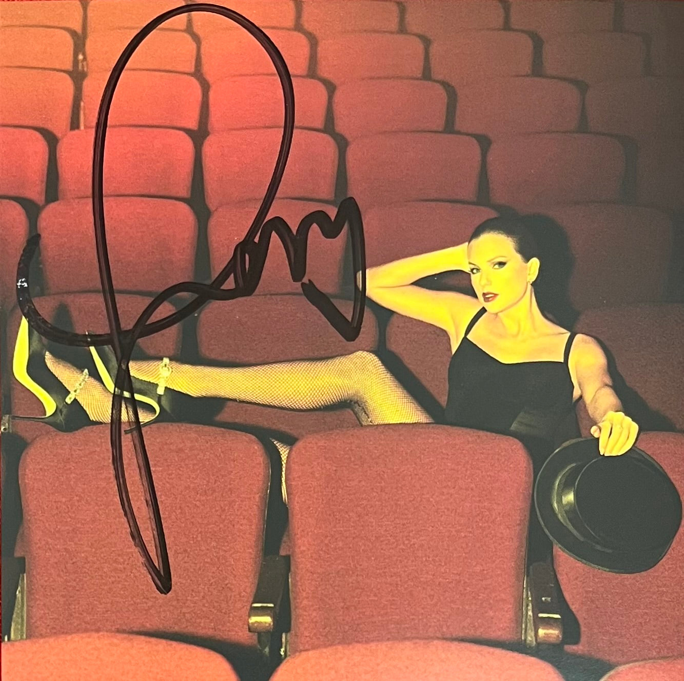 Taylor Swift - Signed CD Insert The Life Of A Showgirl #4