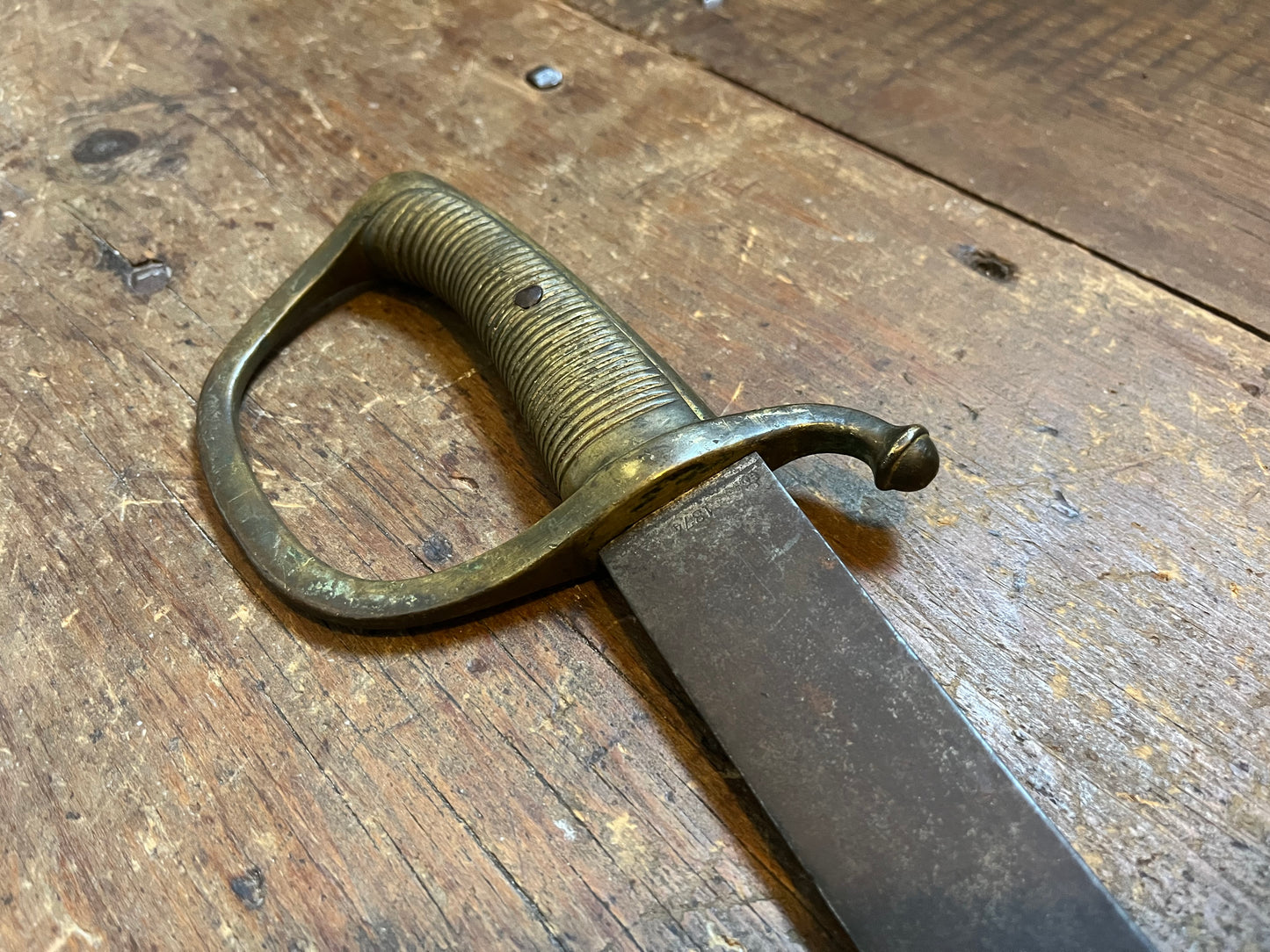 M1819 Dutch Infantry/Artillery Short Sword Dated 1874
