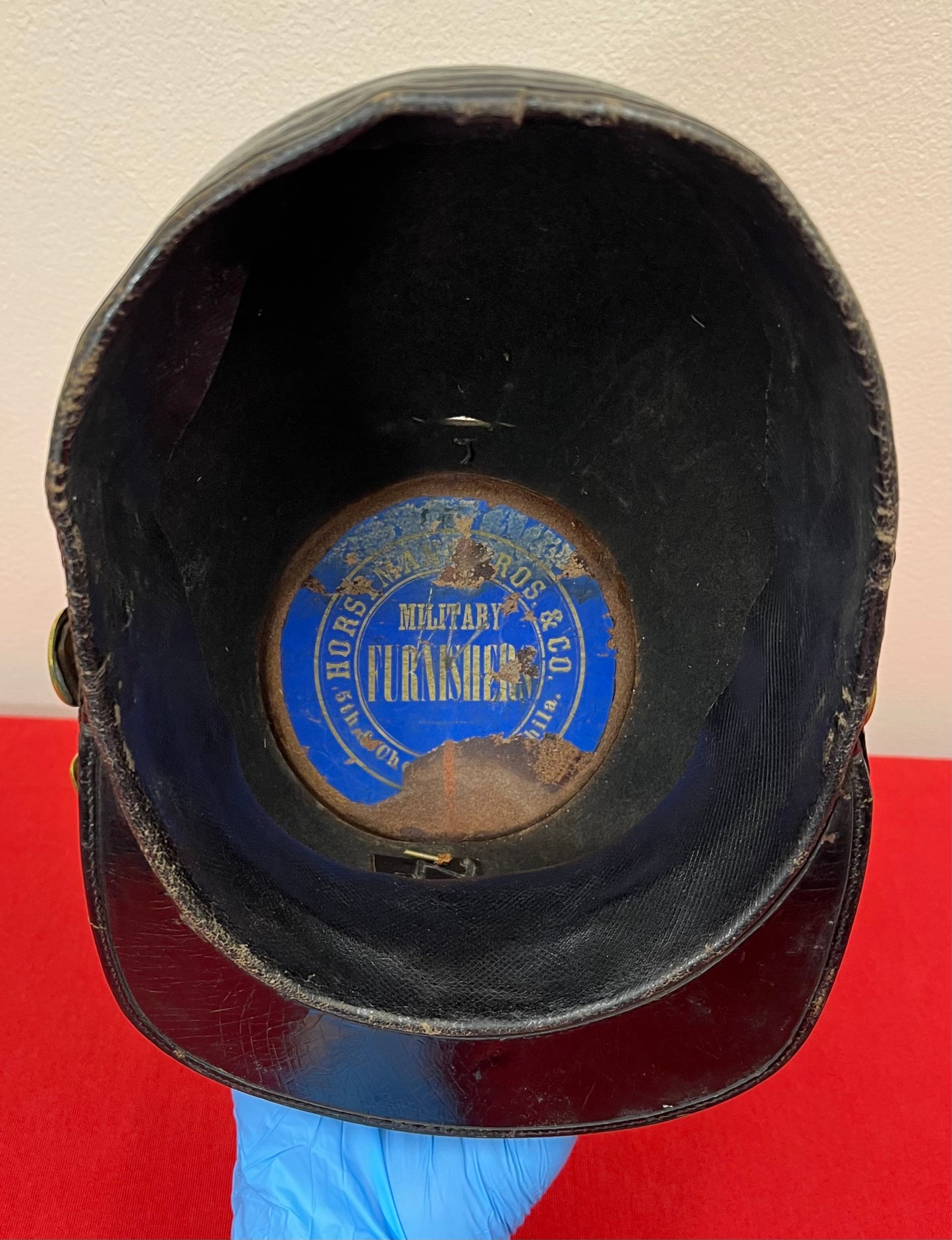 U.S. Pattern 1872 Shako by Horstmann Bros & Co - Spanish American War Era ￼