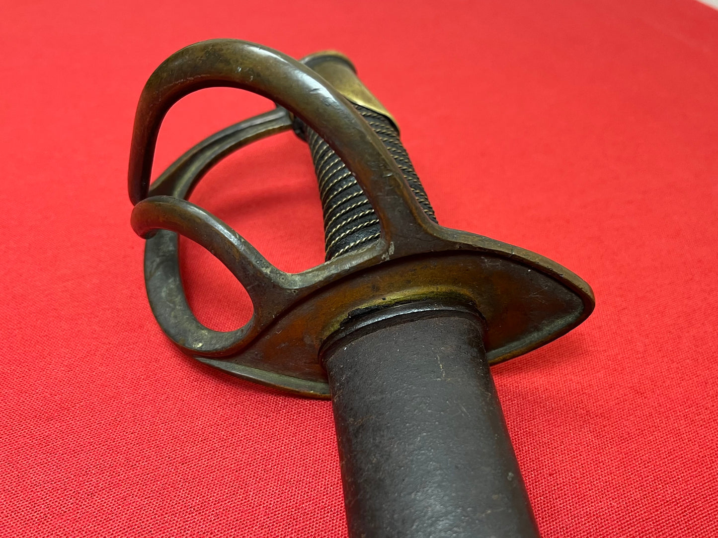 Authentic M1840 U.S. Civil War "Wrist Breaker" Heavy Cavalry Saber/Sword