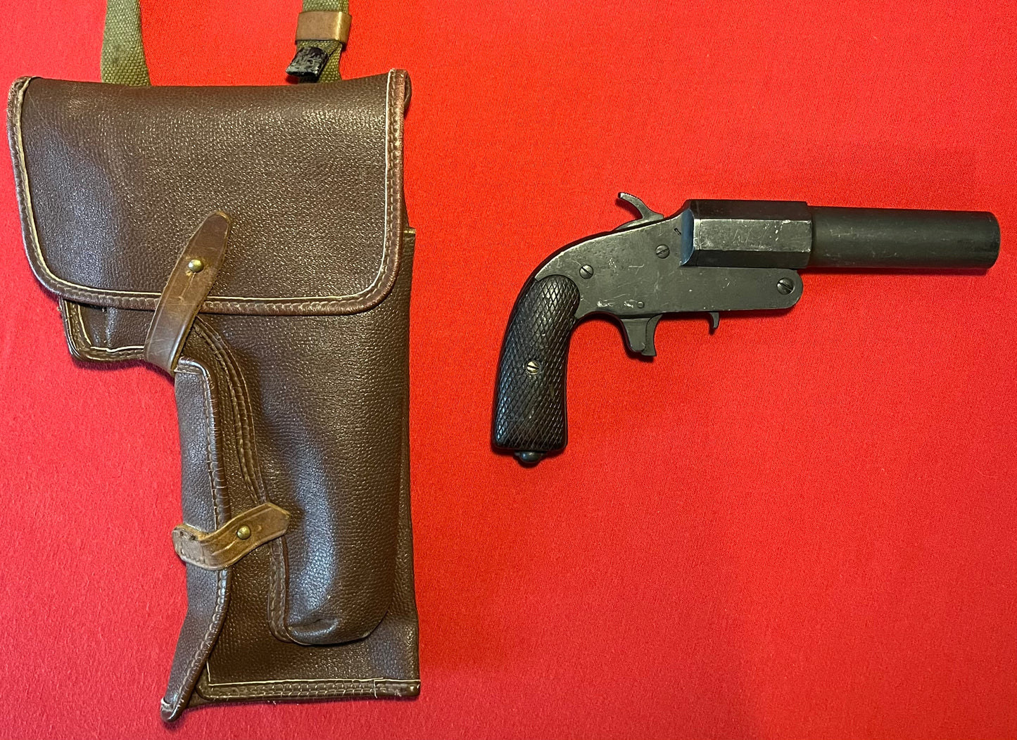 SCARCE WW2 M1930 Russian  Signal / Flare Pistol (Documented)