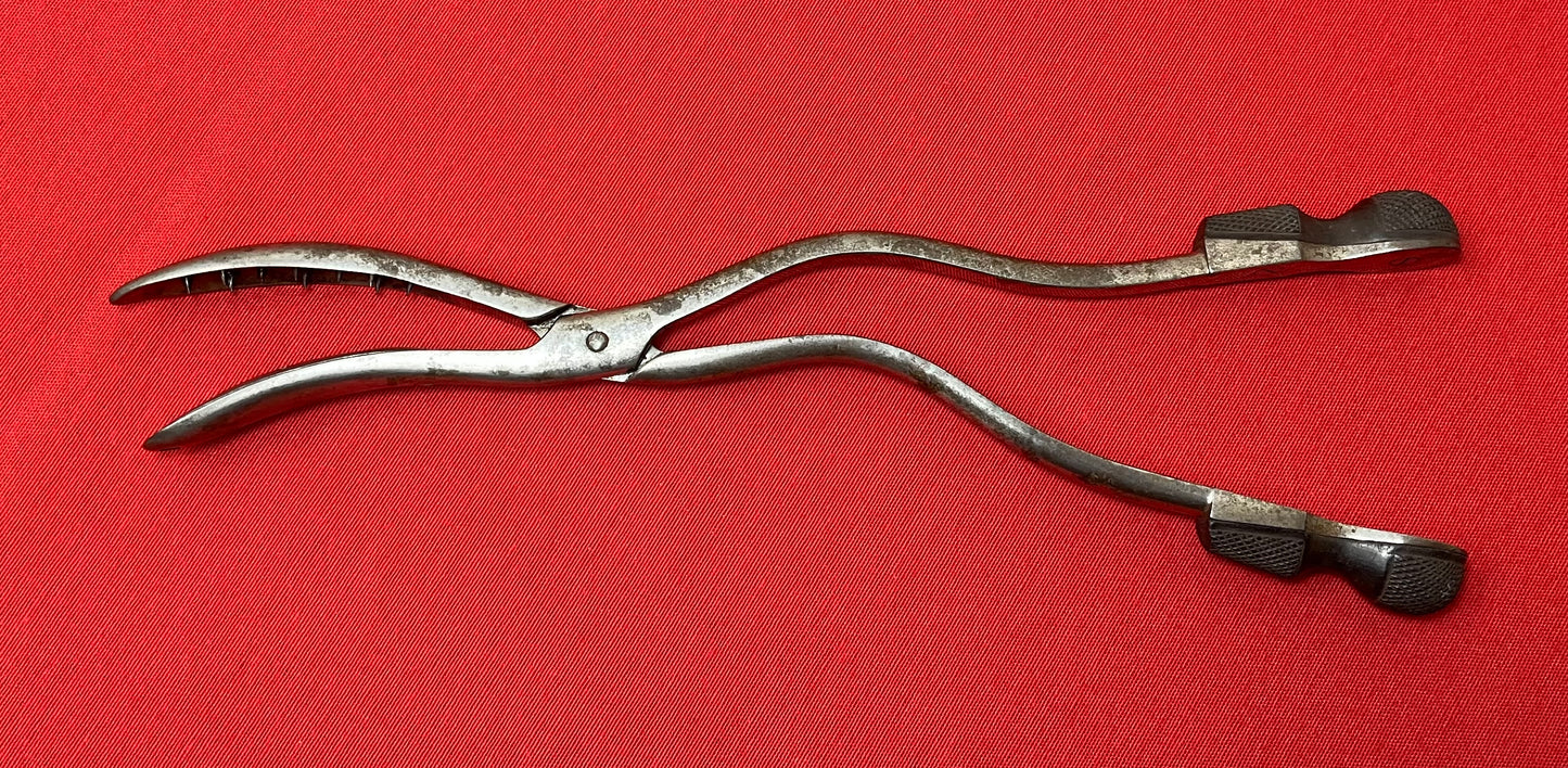 EARLY 1800’S CRANIOCLAST FORCEPS - ANTIQUE MEDICAL EQUIPMENT (CIVIL WAR ERA) #2