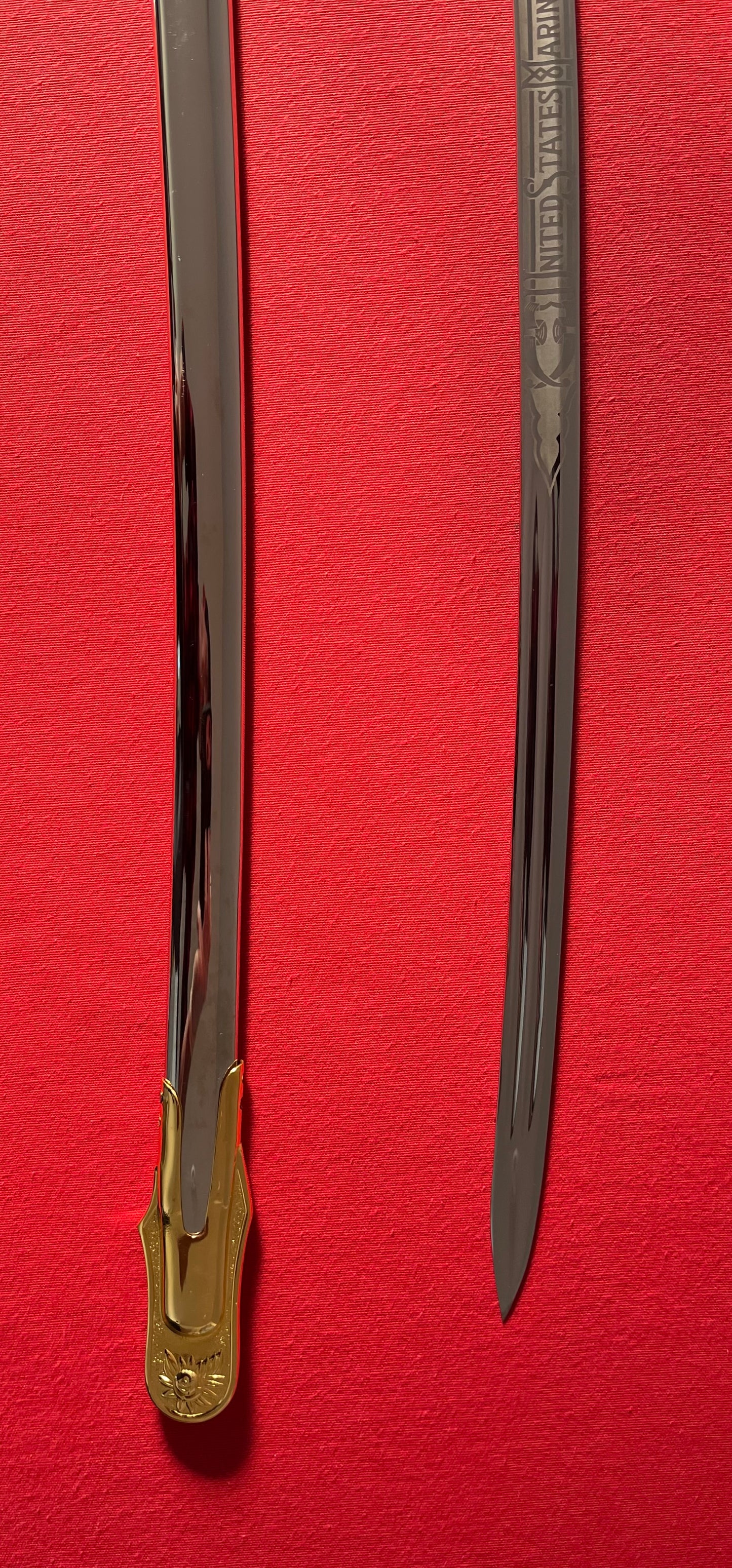 U.S Marine Corps Officer's Mameluke Sword by H.H Hilborn-Hamburger - German Made