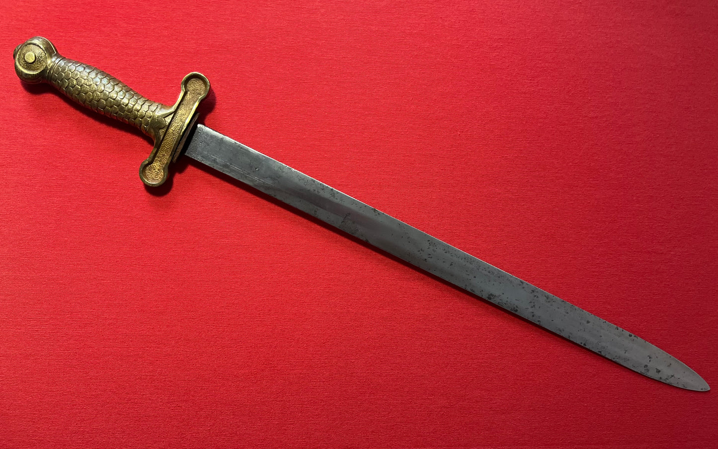 1870 U.S.N Naval Style “Boarding” Short Sword - Guard Stamped U.S.N 1832 M-1832
