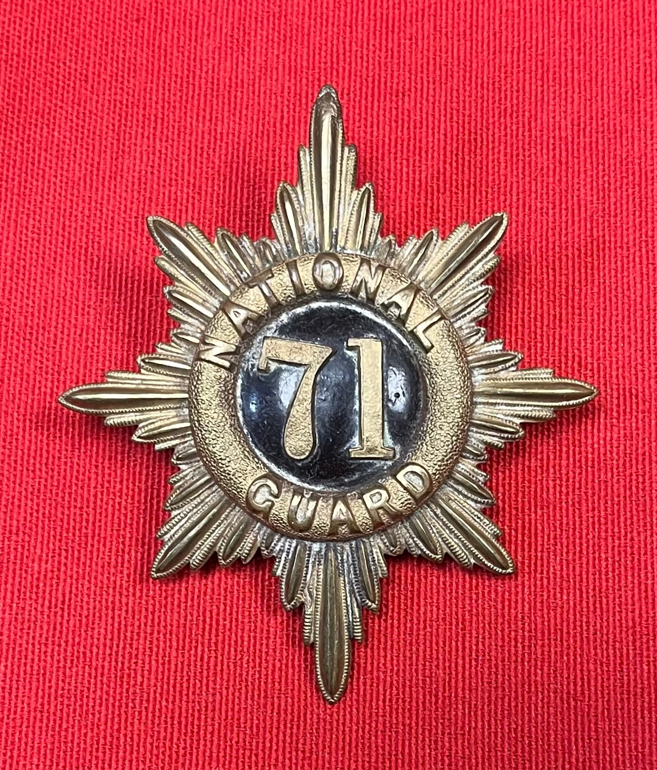 U.S. Indian Wars / Spanish American War - New York National Guard Cap & Insignia