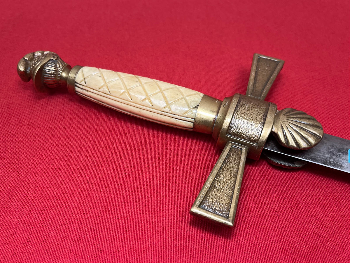U.S. Civil War Era Militia Non-Commissioned Officer’s Sword Knights Head Pommel C.1850